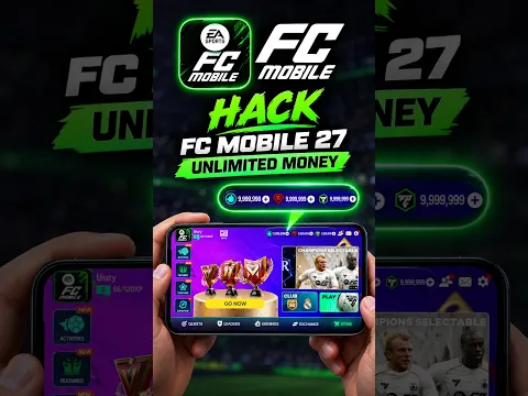 🤑 FC MOBILE 27 HACK/MOD 😮 UNLIMITED MONEY & FC POINTS in EA Sports FC Mobile 27 (Android/iOS)