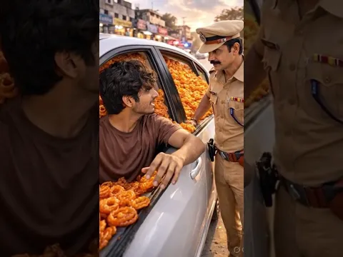 pura jalebi bahar gir gaya #shorts #shortfeed #trending #viral #police