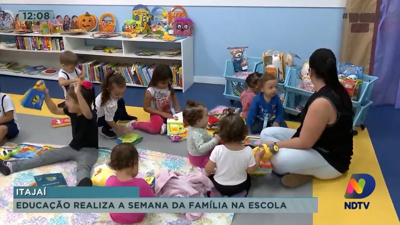 Educação realiza a Semana da Família na Escola em Itajaí