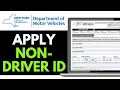 How to Apply for DMV Non Driver ID on New York 2025 FULL TUTORIAL