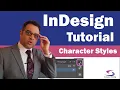 Create a new character style InDesign