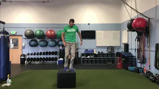 Box Jump Off To Stabilization