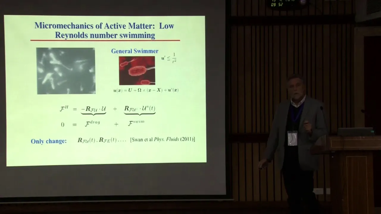 21. The Mechanics of Active Matter by John Brady