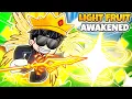 I Awakened LIGHT FRUIT and Became a Bounty GOD in Blox Fruits Roblox