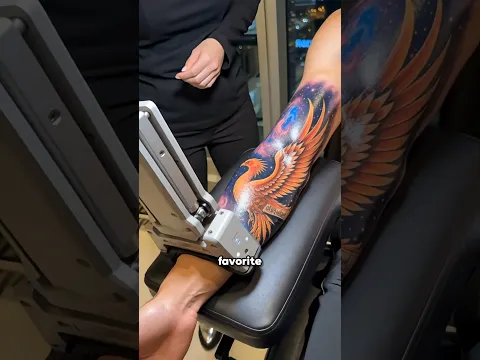 A Father’s Heartfelt Tribute Her Favorite Paintings Become Tattoos ❤️🎨 #shorts