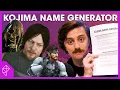 Find your Kojima name with my simple 11-page form Unraveled BONUS