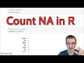 Count NA in R