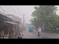 EXTREEM WEER‼️ SUPERSTORM TELT EEN PRACHTIG INDONESISCH DORP