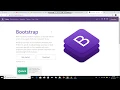 Bootstrap How to create a navigation bar with bootstrap 4