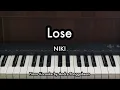 Download Lagu Lose - NIKI | Piano Karaoke by Andre Panggabean