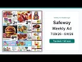 Safeway Weekly Ad 26 - 26 Top 10 Deals