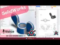 SolidWorks 3D CAD EXERCISES 73 StudyCadCam Solution Tutorial