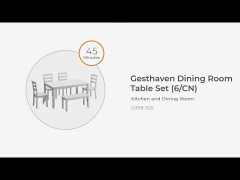 Gesthaven - Dining Room Table Set