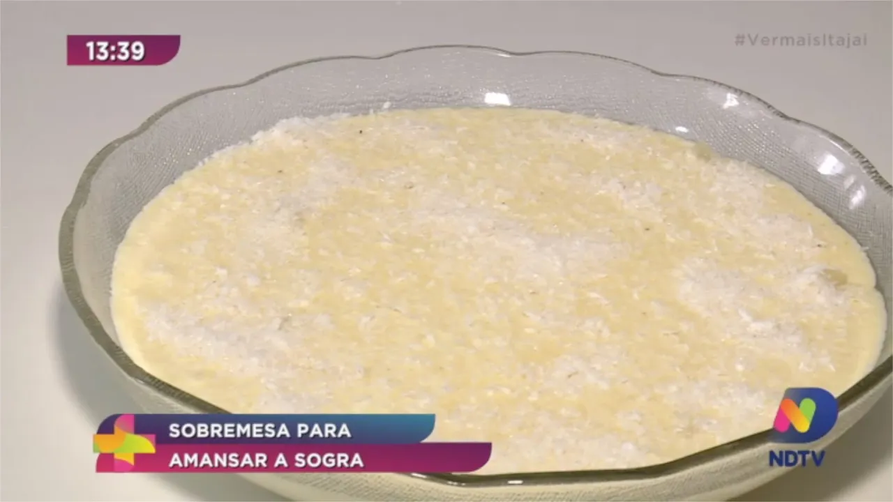 Sobremesa para amansar a sogra