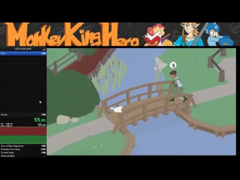 Untitled Goose Game 6:59 any% speedrun