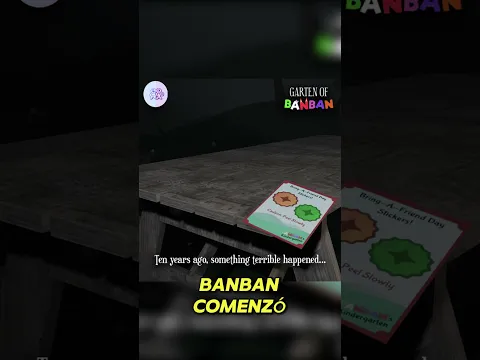 HACE AÑOS PASÓ ALGO TERRIBLE EN GARTEN OF BANBAN