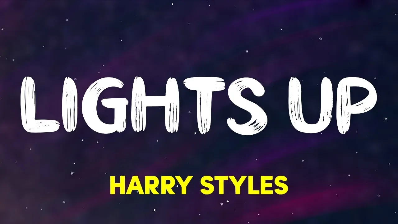 Harry Styles – Lights Up (Lyrics)