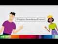 What is a Foundation Course ONCAMPUS