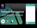 Bottom Navigation in Jetpack Compose with Material3 using Kotlin Android Studio