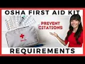 What Are OSHA s First Aid Kit Requirements