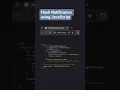 Flash notification using JavaScript