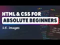 HTML CSS for Absolute Beginners Images