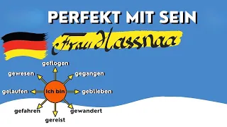 شرح للدرس الأول الماني تانية ثانوي الترم الثاني التصريف الثالث مع الفعل Sein 2024 Frau Hassnaa 