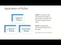 Introduction to Automated Testing using Pytest in Python Unit Testing Applications of pytest
