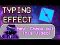 How To Make a EFFECT in ROBLOX STUDIO