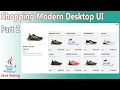 Java Swing - Shopping Modern Desktop UI Design Part 2