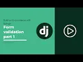 Form Validation Part 1