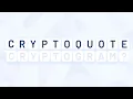 Cryptoquotes quote cryptogram by Severex IOS Gameplay