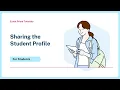 Sharing your Student Profile in Exxat Prism