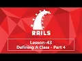 43 Defining A Class Part 4