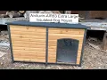 Review and assembly Aivituvin Extra Large Insulated Dog House