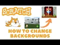 How to change backgrounds in Scratch Computer Coding Tutorial MIT Scratch Code