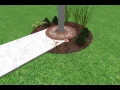 Georgetown Elementary School Aurora IL - Flagpole Design by Brick Logik LLC