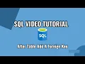 Part 4 - SQL Tutorial