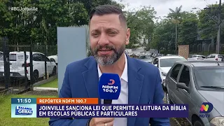 Joinville sanciona lei que autoriza leitura da Bíblia em escolas da cidade