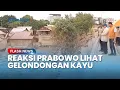 Prabowo Terkejut Lihat Tumpukan Kayu Pasca Banjir Aceh Tamiang, Langsung Bisikkan Pesan ke Mualem