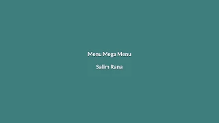 How to Create Menu Dropdown Menu Mega Menu Full Width Mega Menu