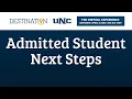 Admitted Student Next Steps