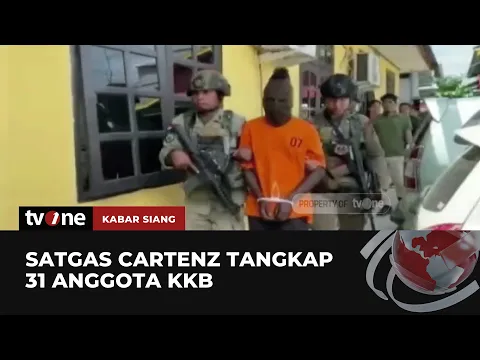 Satgas Cartenz Amankan 31 Anggota KKB