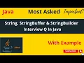 Difference between String StringBuffer And StringBuilder in Java Hindi KumarCoding IQ