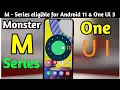 Samsung M series device list eligible for Android 11 One Ui 3 M31 M21 M10 M20 M30 M40 M01 M11 M1