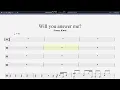 【Drum Tab】Nancy Kwai 歸綽嶢 - Will you answer me?