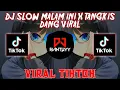 Download Lagu DJ SLOW MALAM INI X TANGKIS DANG VIRAL TIKTOK 🎶Dj yang kalian cari cari!!