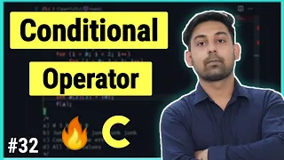 Conditional Operator Or Ternary Operator In C Lecture In Hindi By Nirbhay Kaushik