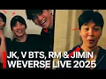 Download Lagu 🔴[ENG SUB] FULL VIDEO BTS Jungkook, V, RM \u0026 Jimin Experience Strange Things during WEVERSE LIVE