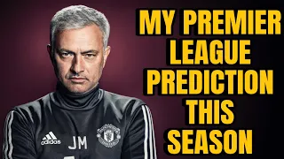  jos mourinho predicted the premier league winner this season u0026 you won t believe 